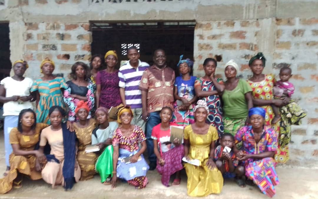 Women’s prayer meeting in Mooto, D.R.Congo